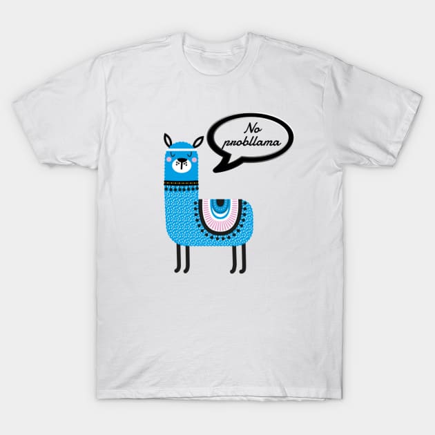 No probllama T-Shirt by Pipa's design